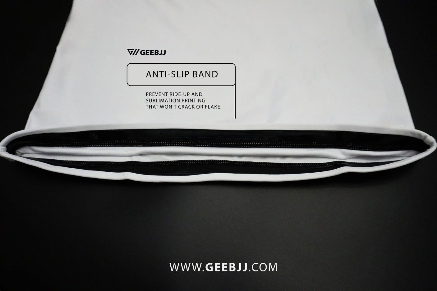 Origins Rashguard Short Sleeve - Art of the Ground Game White - PREMIUM - Gee BJJ Kimonos