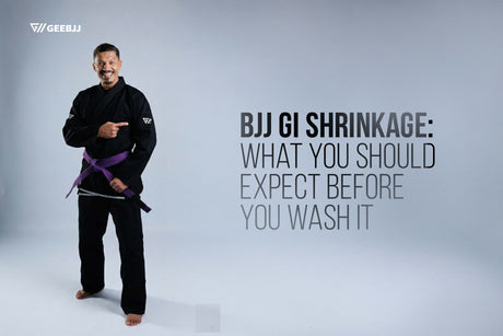 BJJ Gi Shrinkage: What You Should Expect Before You Wash It