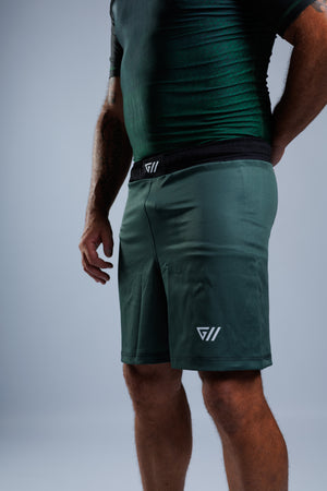 Recon Green Core Fight Shorts / Grappling