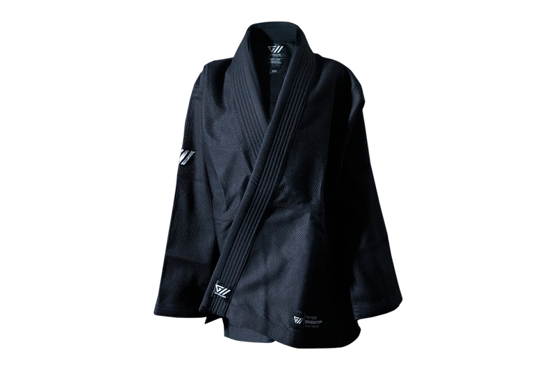 Load image into Gallery viewer, New Gen 1.0 Black BJJ GI -  Kids &amp; Youth - Gee BJJ Kimonos
