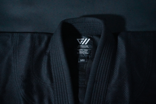 New Gen 1.0 Black BJJ GI -  Kids & Youth - Gee BJJ Kimonos