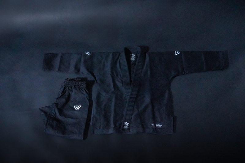 Load image into Gallery viewer, New Gen 1.0 Black BJJ GI -  Kids &amp; Youth - Gee BJJ Kimonos
