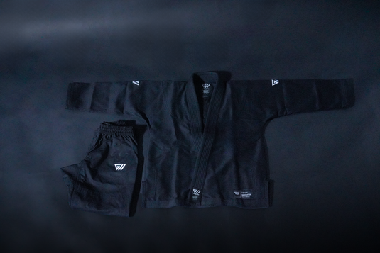 New Gen 1.0 Black BJJ GI -  Kids & Youth - Gee BJJ Kimonos