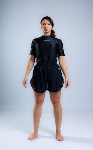 NOGI SET Luna Women's Rashguard + Grappling Shorts - Midnight Edition