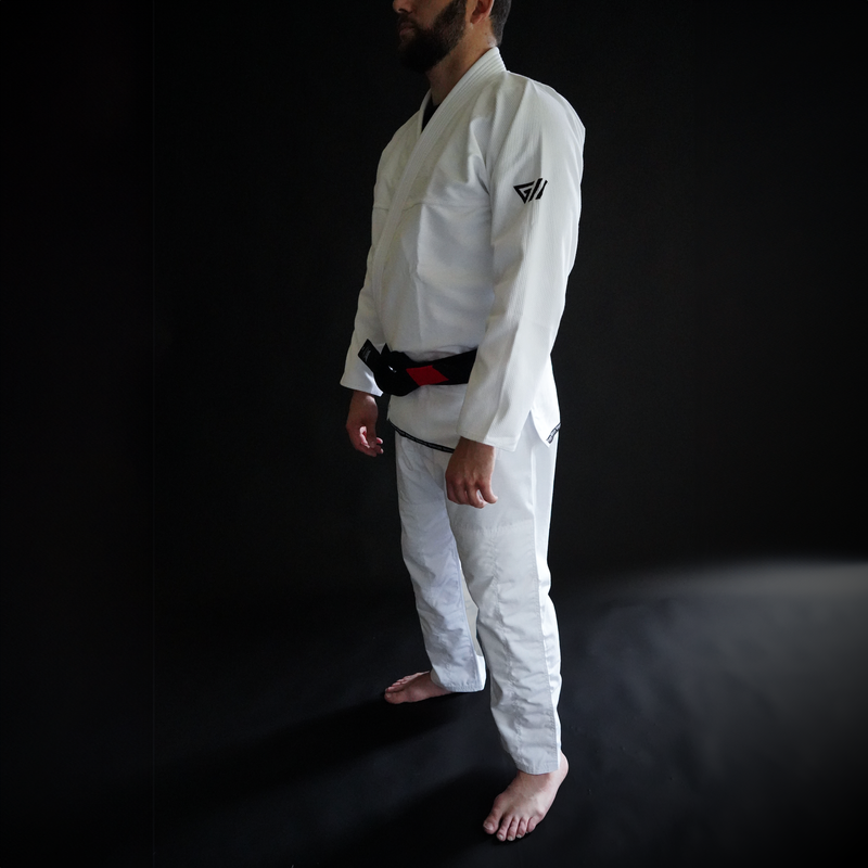 Load image into Gallery viewer, Ultra 4.0 White Lightweight BJJ GI - Gee BJJ Kimonos
