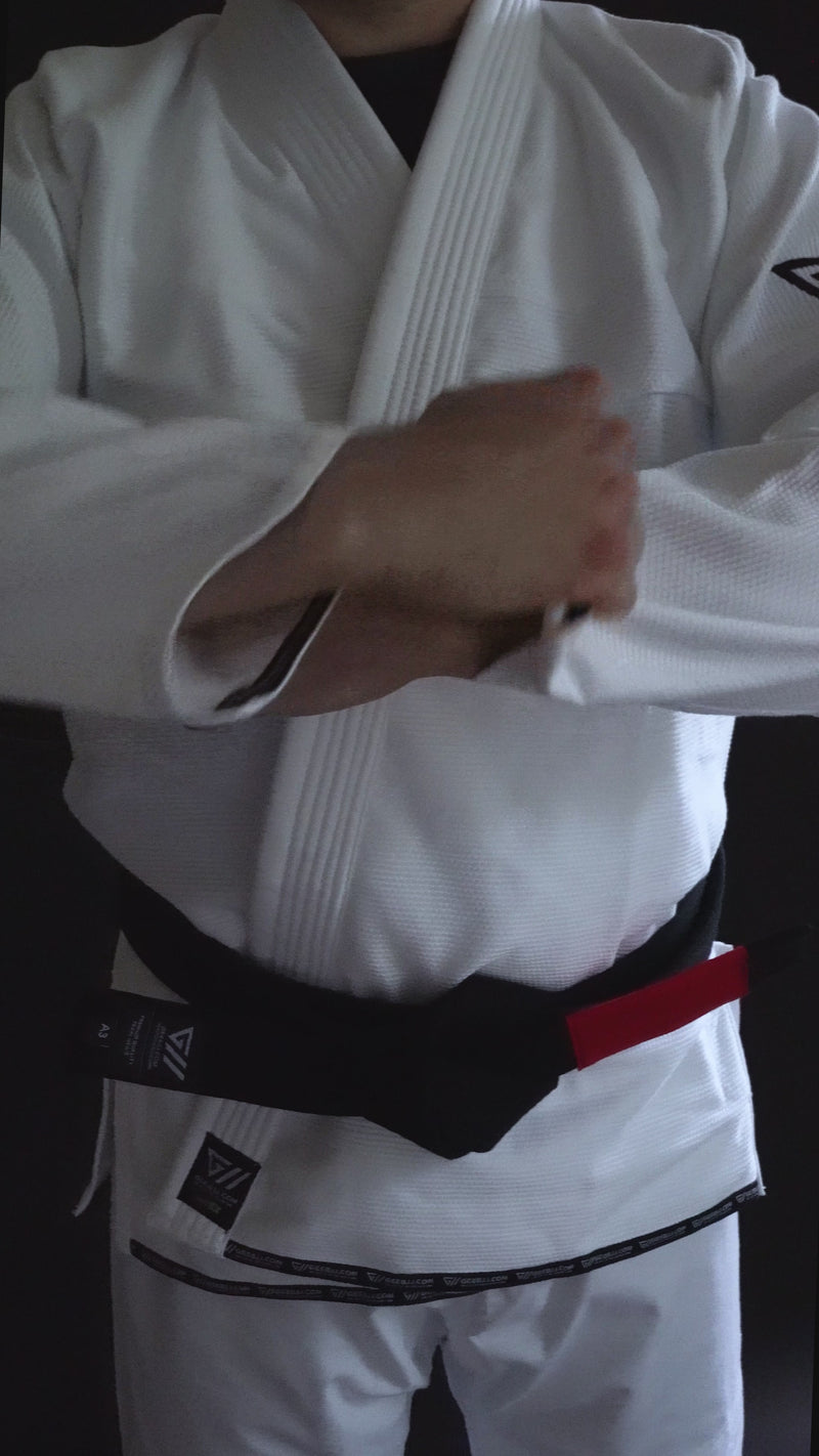 Load and play video in Gallery viewer, Ultra 4.0 White Lightweight BJJ GI
