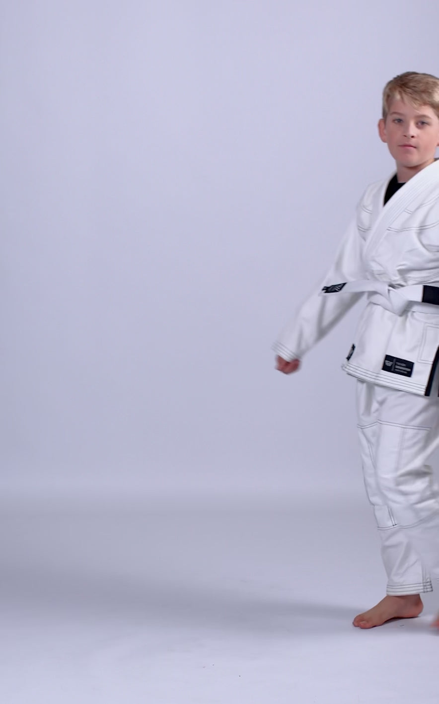 New Gen 1.0 White BJJ GI -  Kids & Youth